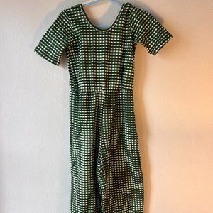 Never worn Alice + Ames Gingham Jumpsuit